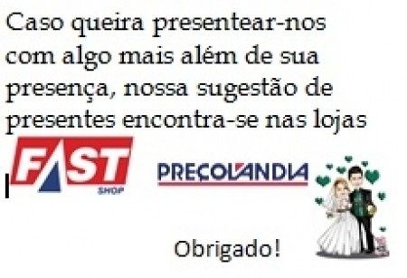 Tag Lista de Presentes