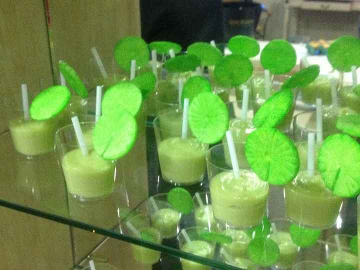 "Capirinha" mousse de limão