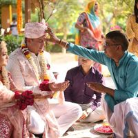 Bodas de Estanho! Minha renovação de votos de 10 anos de casamento  na índia:) - 7