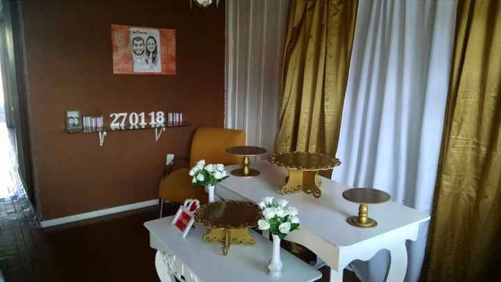 aqui a decoração ainda não tava completa