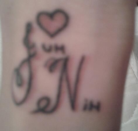 Tatoo Finalizada das minhas filhas