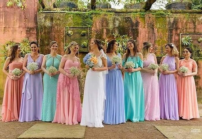 Vestido das Madrinhas - Padronização - 1