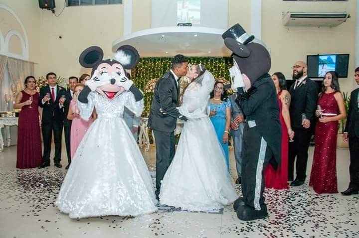 Casamento temático Minnie e Mickey - 1