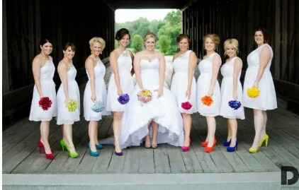 Cor e vestido madrinhas - 1