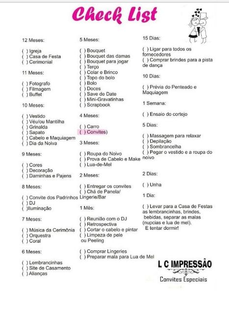 Check list - 1
