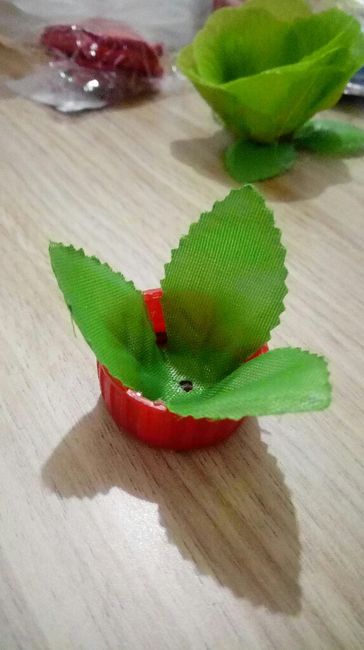 Forminhas feitas de petalas do aliexpress - 2