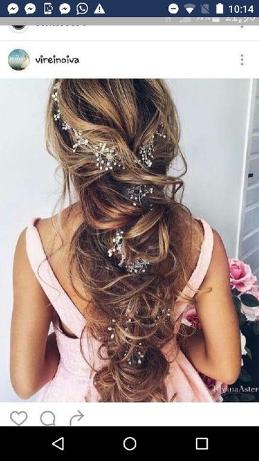 Penteados no dia do casamento: solto,  meio solto  ou totalmente preso ? - 1