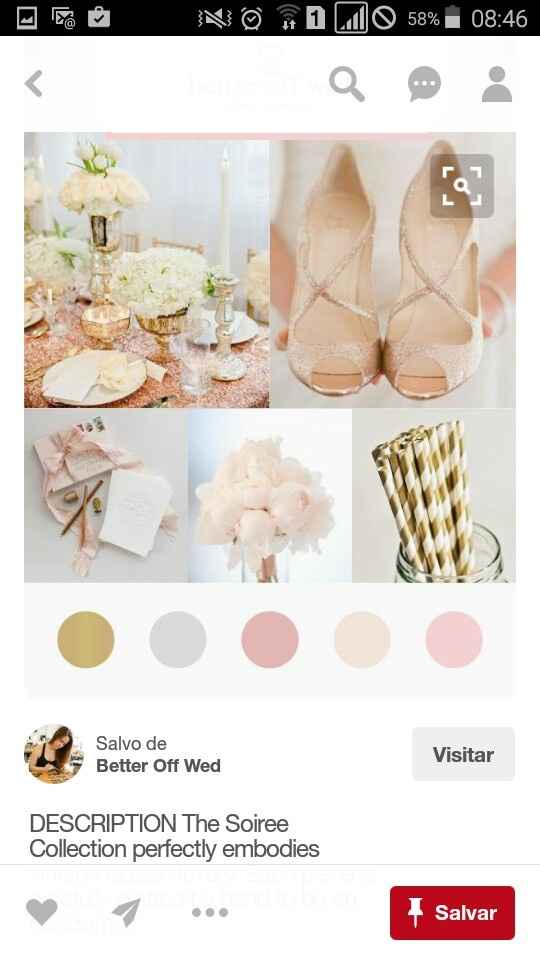 Qual é o estilo e as cores do seu casamento? - 1