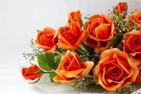 E essa também seria a flor utilizada na decoração com laranja a rosa laranja