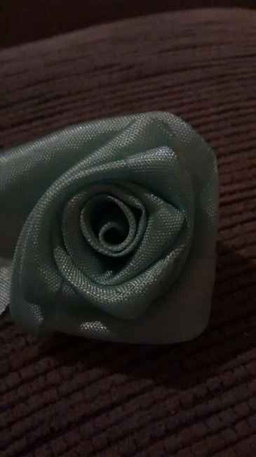 Flor de cetim pro meu buquê *-* - 1