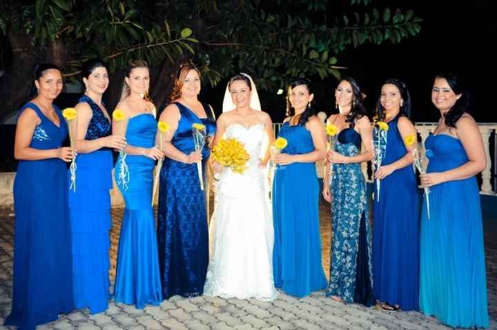 Vestido Azul