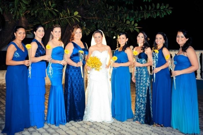 Vestido Azul