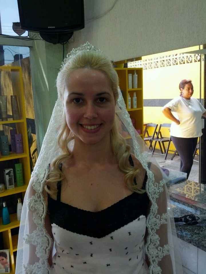 Meu novo teste de penteado. - 3