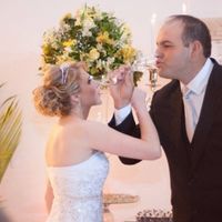 Penteado preso com franja - 1