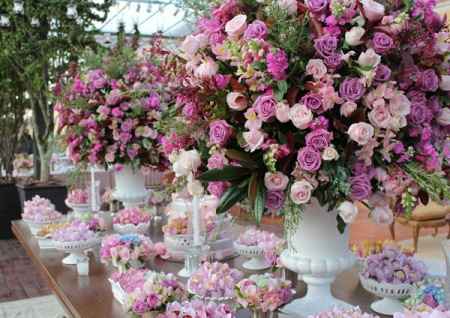 Decor Rosa e romântica