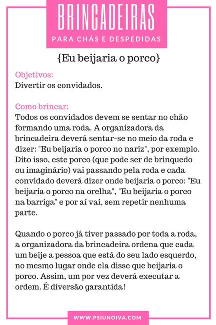 Brincadeiras 🤗 - 1