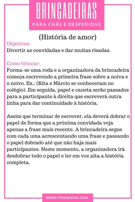 Brincadeiras 🤗 - 4