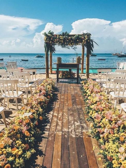 Casamento na praia 🏝🏖 - 1