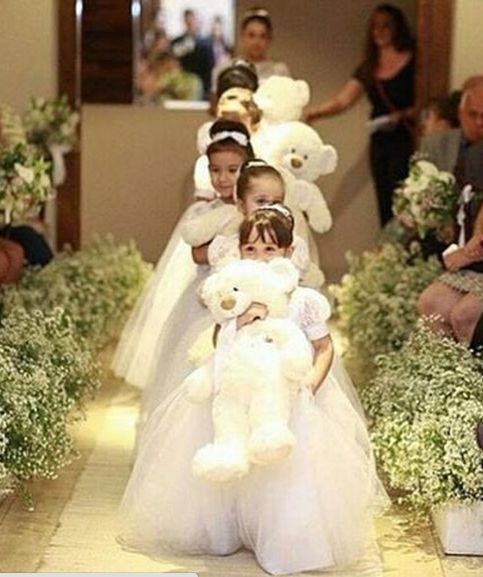 Daminhas e urso de pelúcia 🐻🐼 - 2