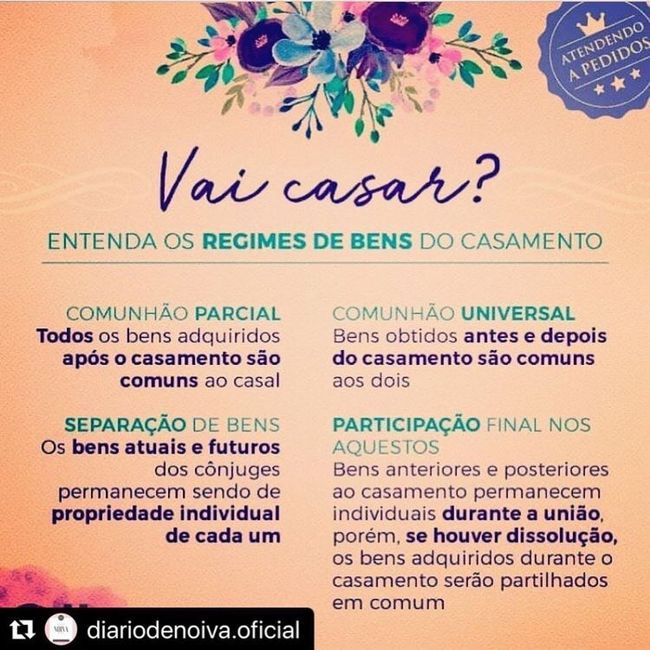 Regime de bens 🤔🤔 3