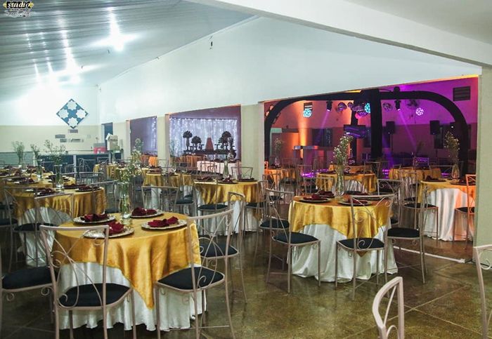 Decoração em salão branco sem gastar muito - 1