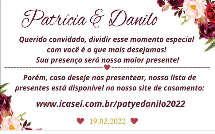 Lista de presentes: é pedir muito ou normal? 1
