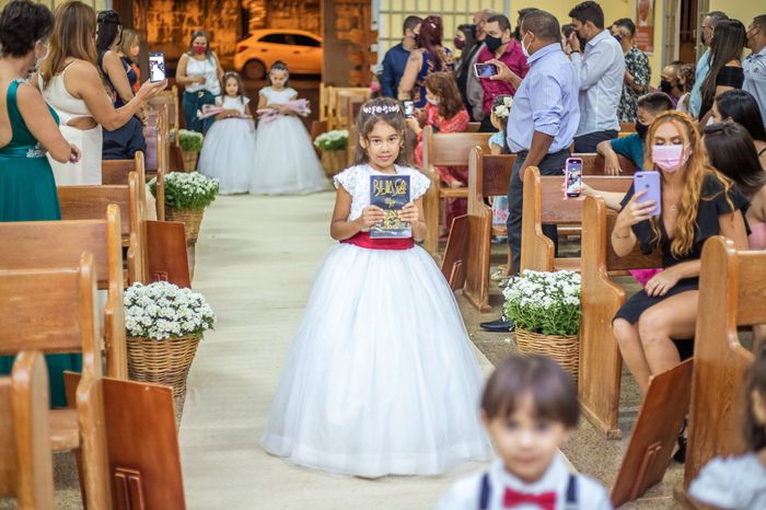Muitas daminhas: como vocês organizaram a função de cada uma? 2