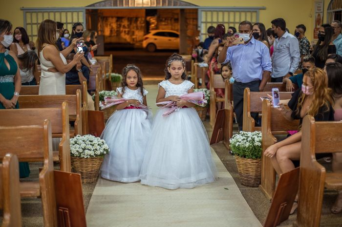 Muitas daminhas: como vocês organizaram a função de cada uma? 3