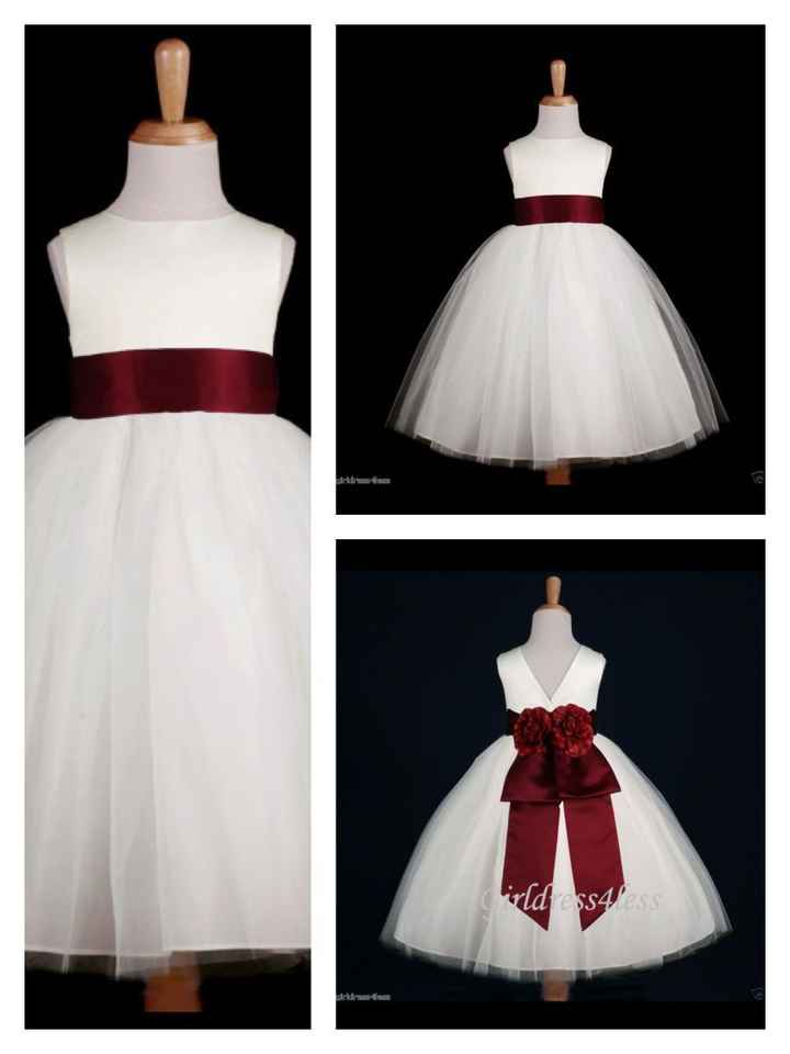 Vestidos para daminhas - 1