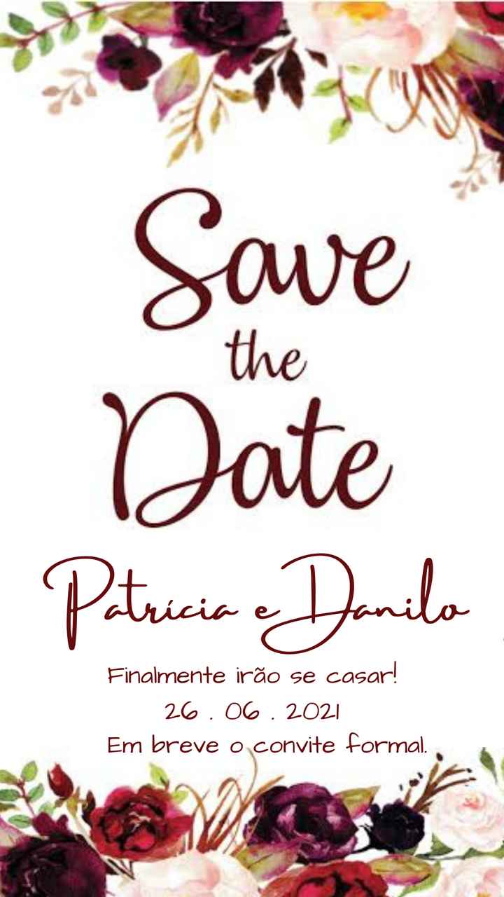 Save The Date - 1