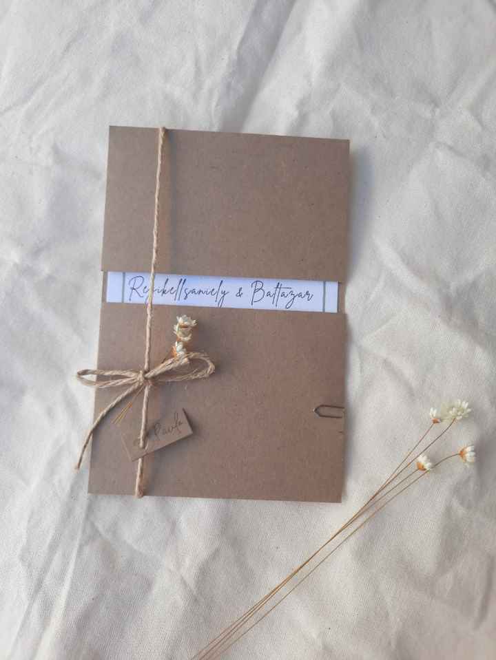 Meu convite de casamento! - 1