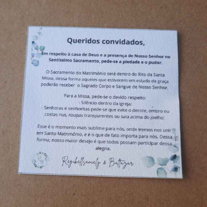 Meu convite de casamento! - 3