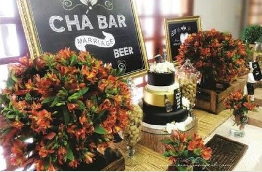 Dicas de decoração de chá de noivos - 2