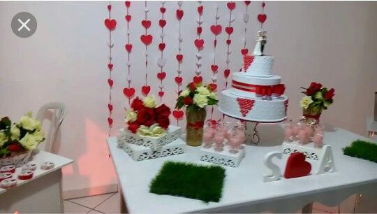 Decoração, lembrança para noivado - 4