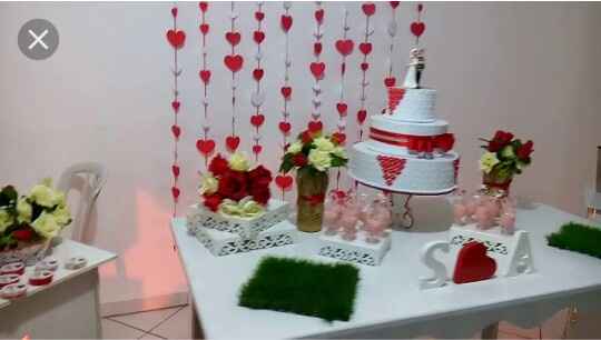 Decoração, lembrança para noivado - 4