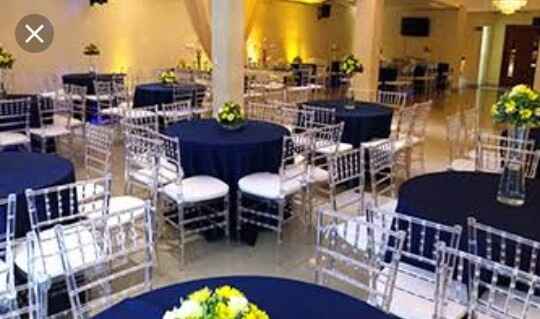 Decoração Azul Marinho e Dourado - 5