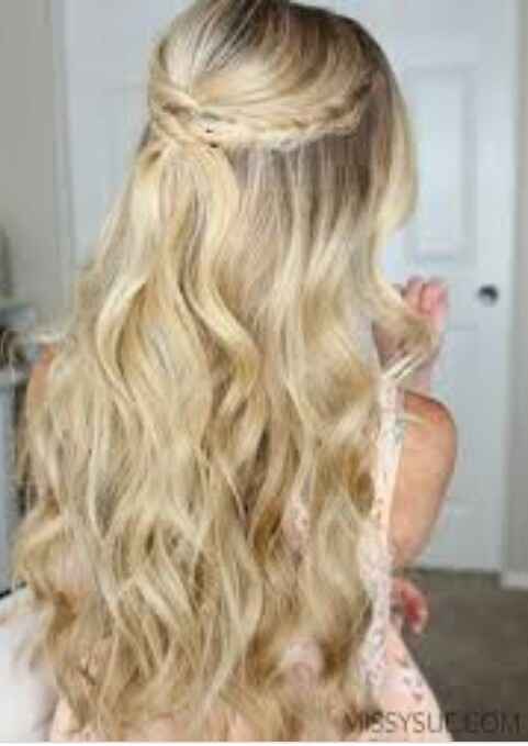 o penteado á 6 dias do casamento - 2
