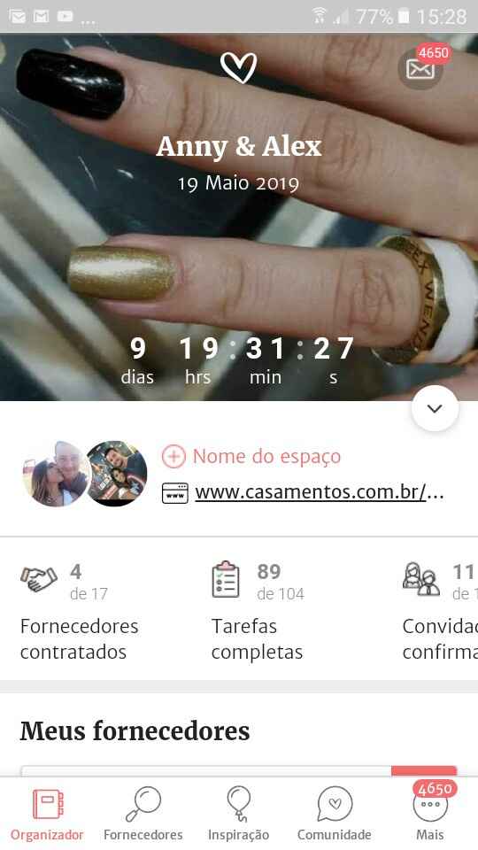 Contagem regressiva para o grande dia 😍 - 1