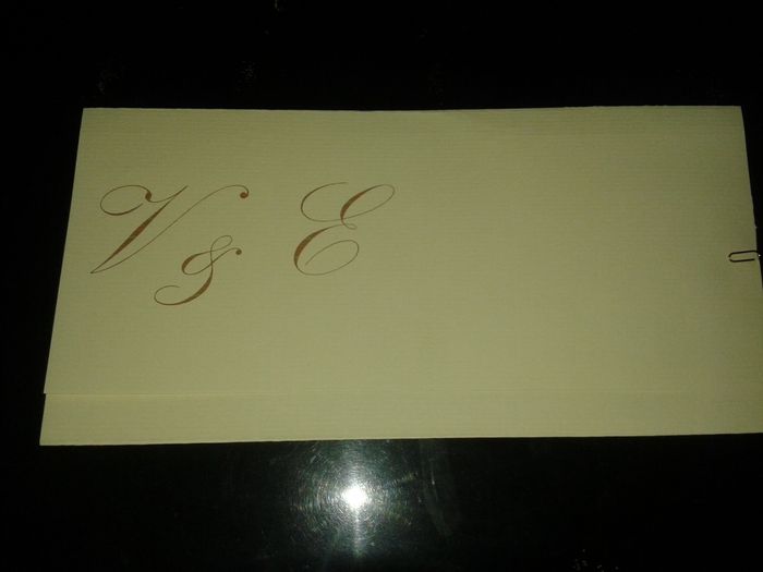 Convite de casamento  - 1