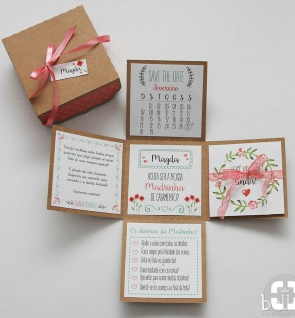 Convite para Padrinhos - 3