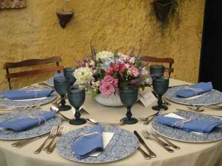 mesa dos convidados