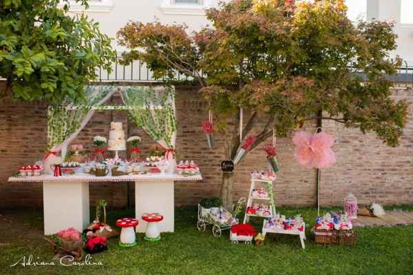 Decoração ao ar livre 