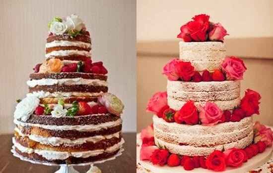 Bolo naked cake