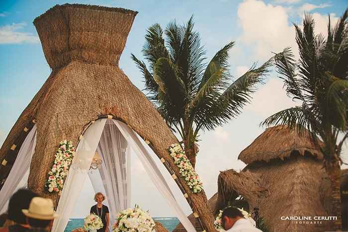 CANCUN, lugar onde muitas sonham casar...
