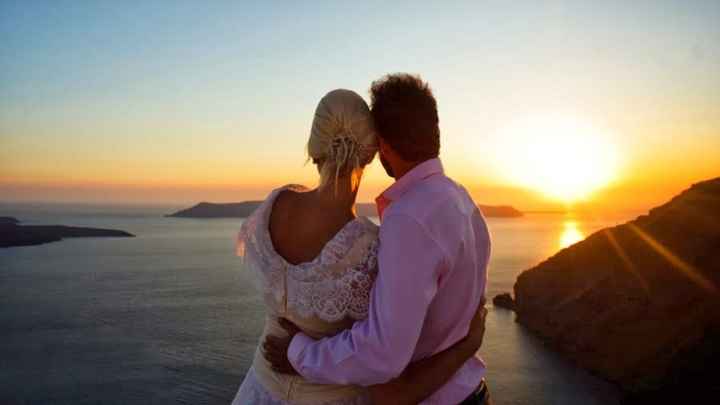 Casamento por do sol
