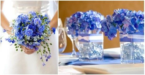Casamento paleta azul