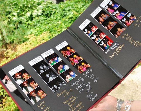 Livro com fotos