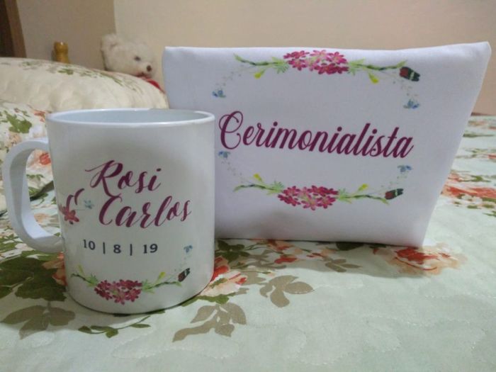 Lembrancinha cerimonialista