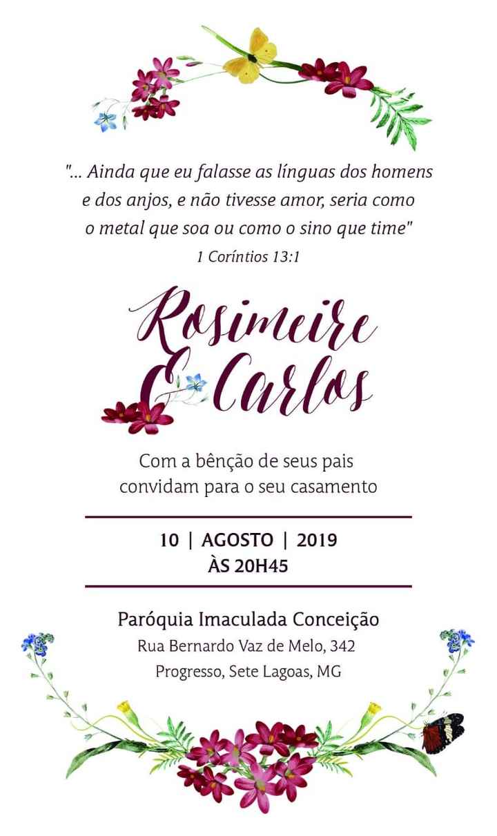 Arte do convite