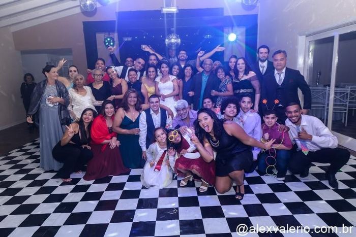 Clássica foto de fim de festa